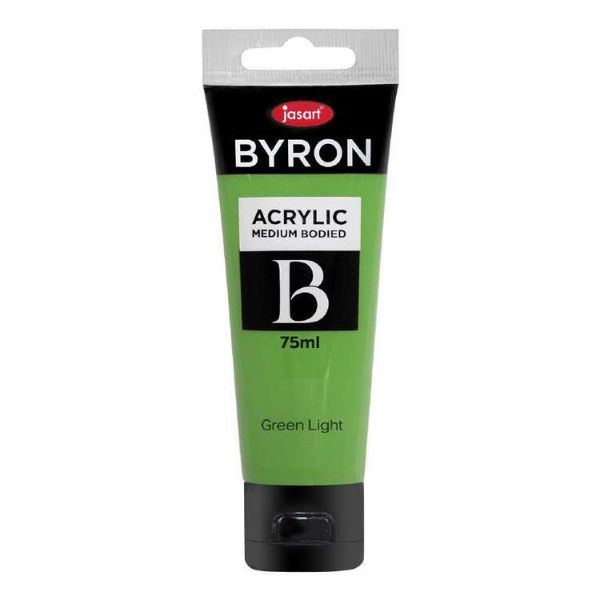 Picture of Jasart Byron Acrylic Paint 75ml Green Light