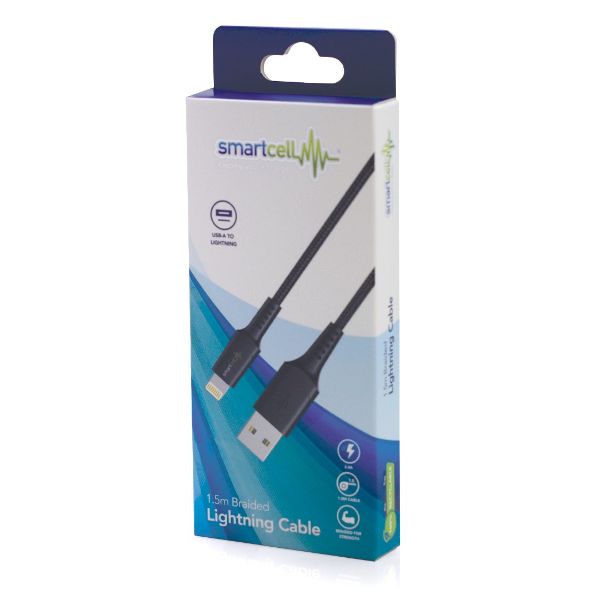 Picture of 1.5m Braided Lightning Cable, Smartcell
