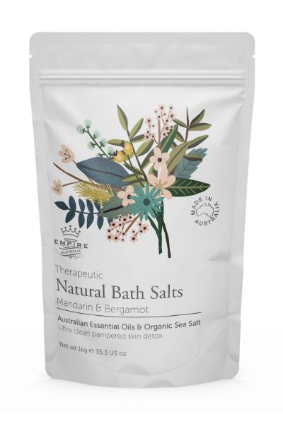 Picture of Therapeutic Mandarin & Bergamot Bath Salts, 1kg