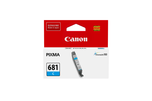 Picture of Canon CLI-681 Ink Cartridge, Cyan (CLI681C)