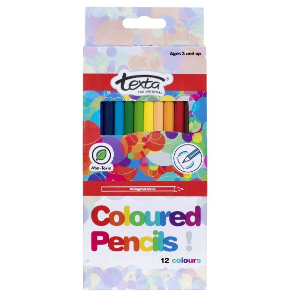 Picture of Texta Coloured Pencils PK12