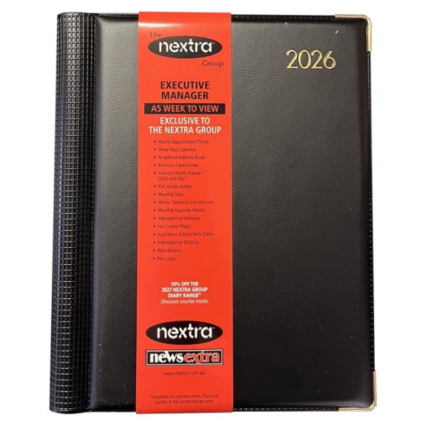 Picture of Nextra A5 Executive WTV Diary 2026