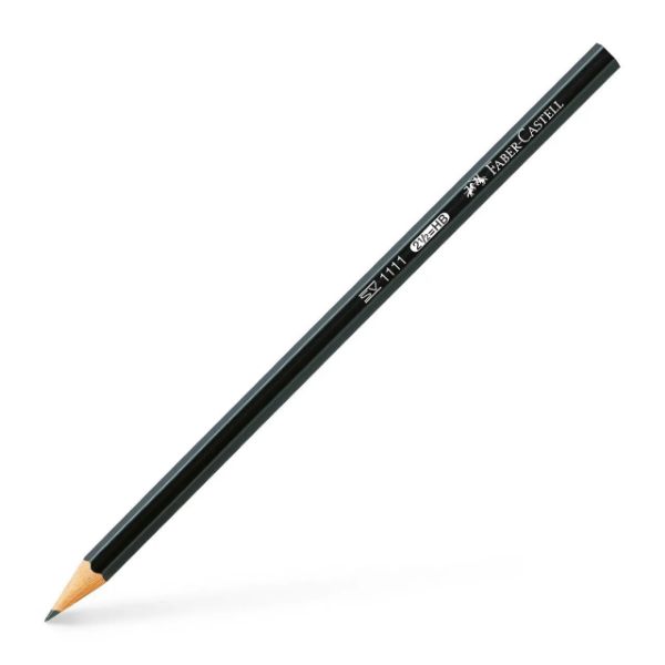 Picture of Faber-Castell 1111 Black Matt Graphite Lead Pencil HB