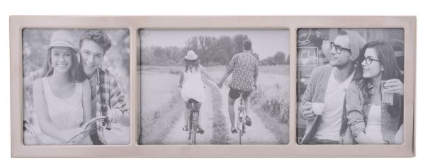 Picture of Elegant Silver Trio Frame 34x11cm