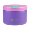 Picture of Oasis Stainless Steel Double Wall Insulated Food Flask Quick Release Lid 300ml Mermaid Purple
