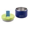 Picture of Oasis Stainless Steel Double Wall Insulated Food Flask Quick Release Lid 300ml Peacock Blue