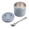 Picture of Oasis Stainless Steel Double Wall Insulated Food Flask W/ Quick Release Lid & Spork 500ml Hazy Blue